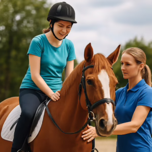 Jak wygląda pierwsza sesja hipoterapii i jak się do niej przygotować? – krok po kroku
