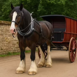 Shire horse – the largest horse in the world with a gentle heart