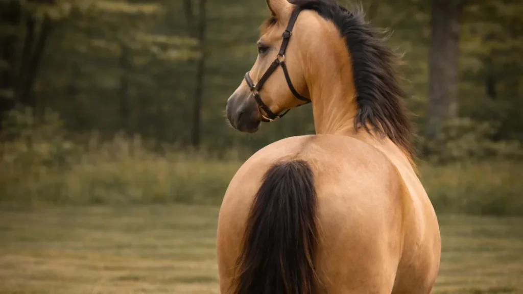 maść bułana grzbiet