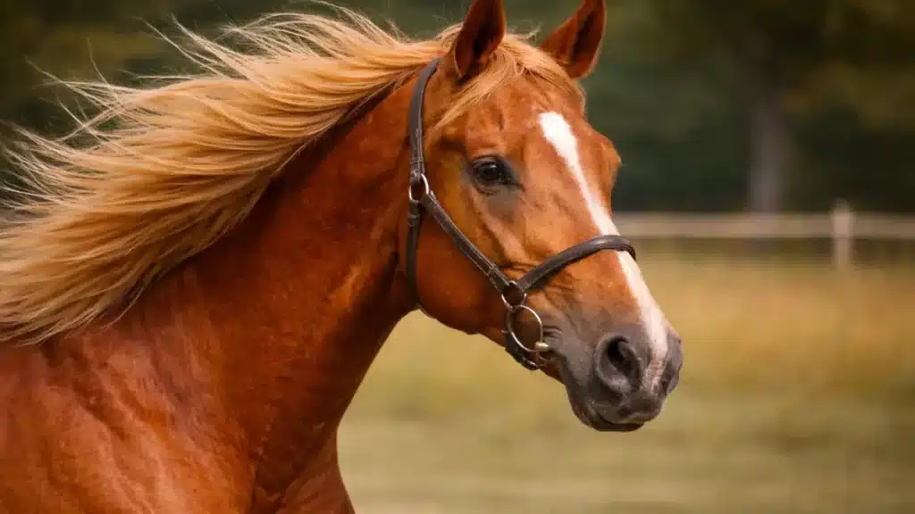 maść kasztanowata głowa