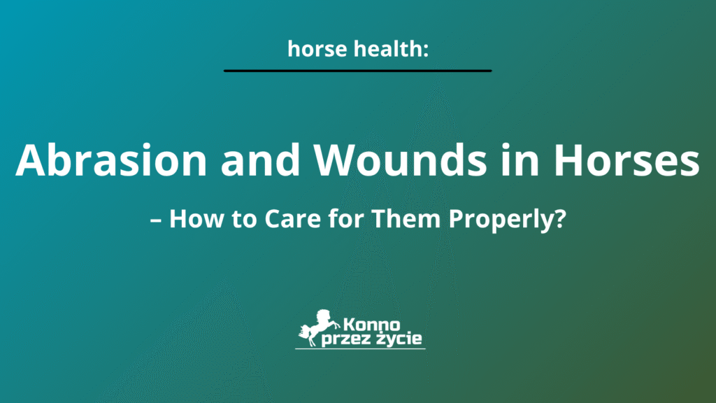Abrasion and Wounds in Horses